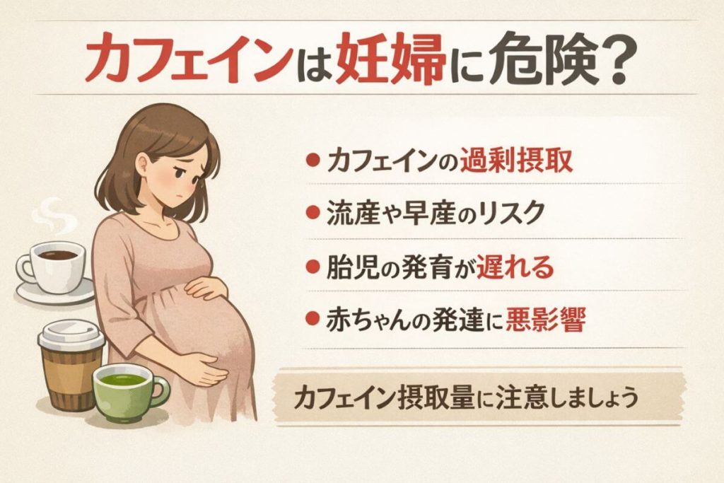 カフェインは妊婦に危険？