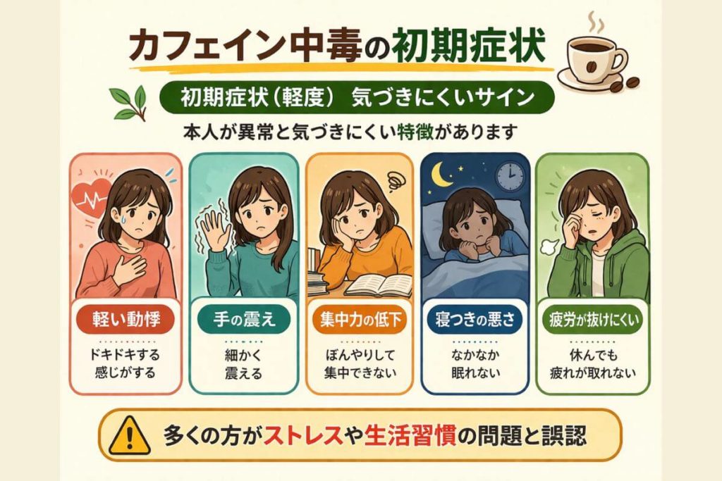 初期症状(軽度)気づきにくいサイン