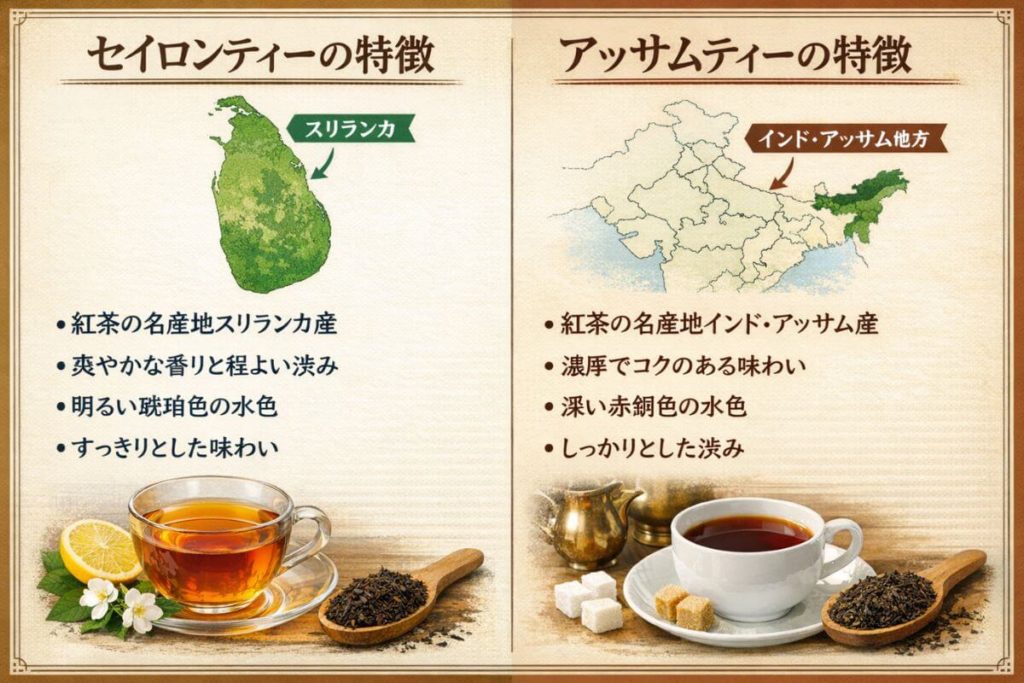 セイロン・アッサムの特徴